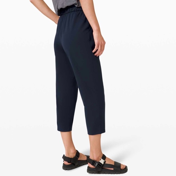 Lululemon Keep Moving Crop 23" True Navy - Picture 3 of 9
